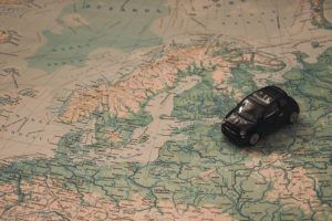 baby boomer driving europe adventure baltic sea car
