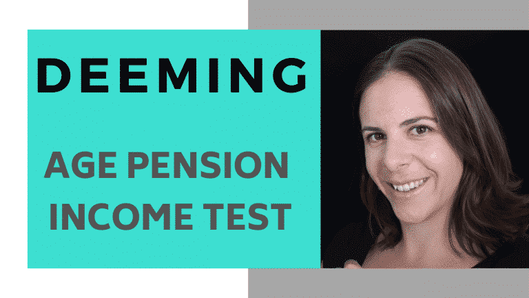 Deeming Age Pension Income Test