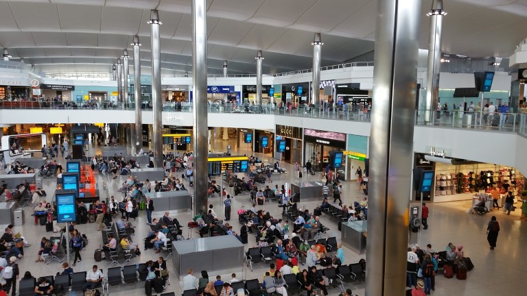 Heathrow airport Retireon baby boomers budget travel