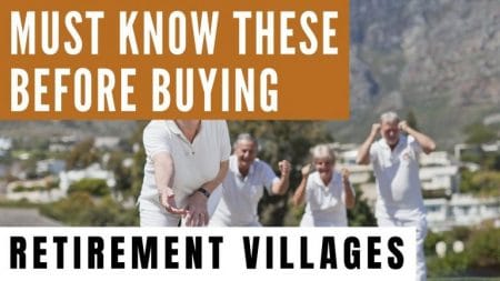 crucial points to consider before buying a retirement village retireon