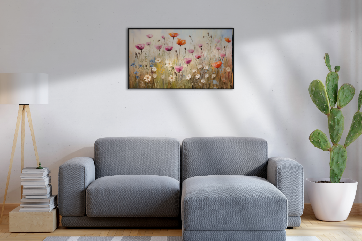 Flower Wall Art TV wallpaper