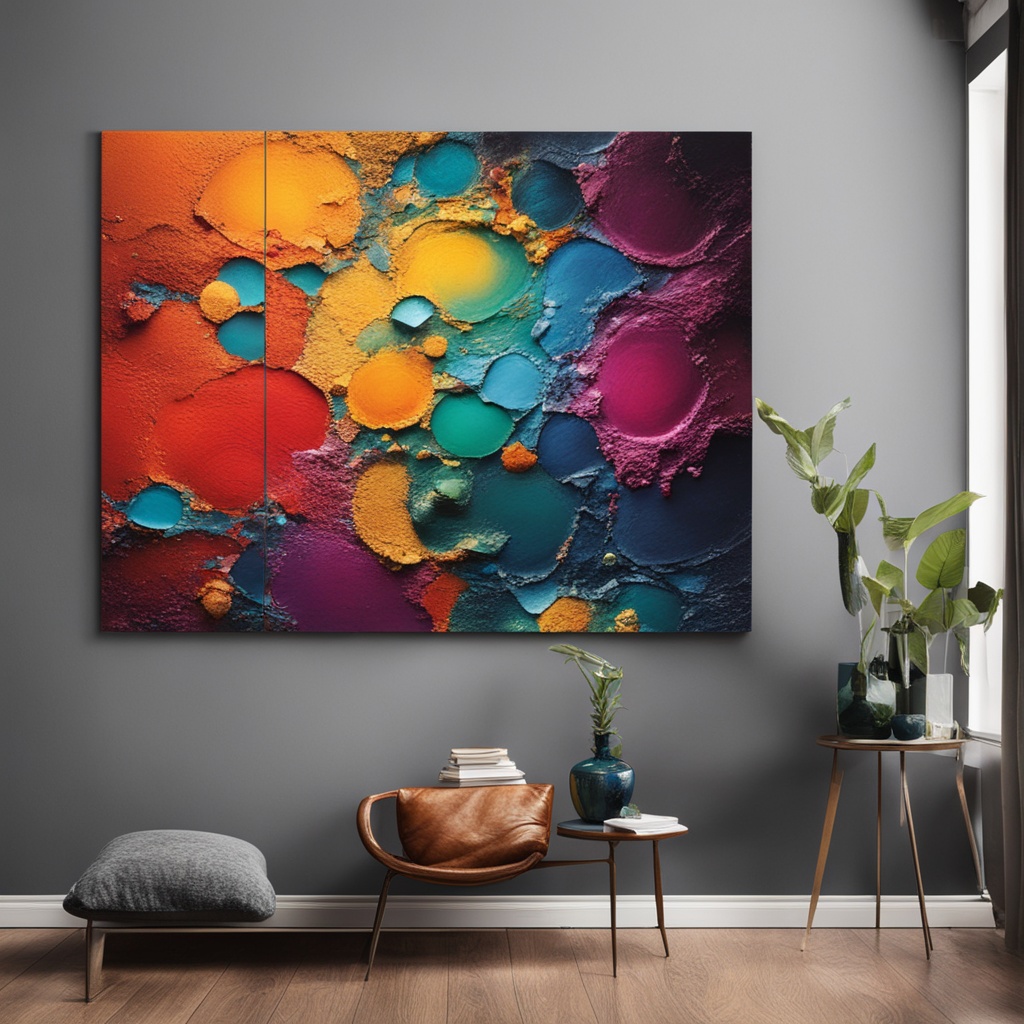 funky wall art - Material Choices for Funky Wall Art