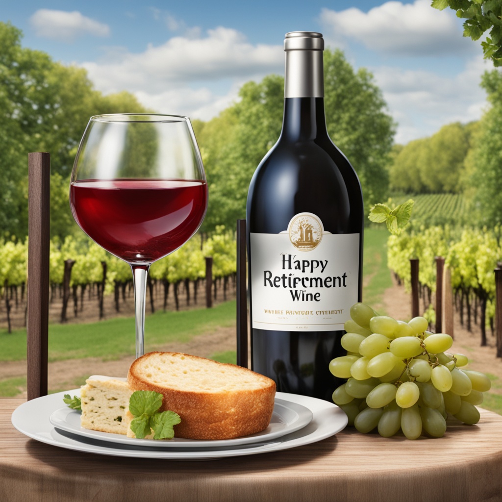 happy retirement wine - Pairing Wine with Retirement Party Foods