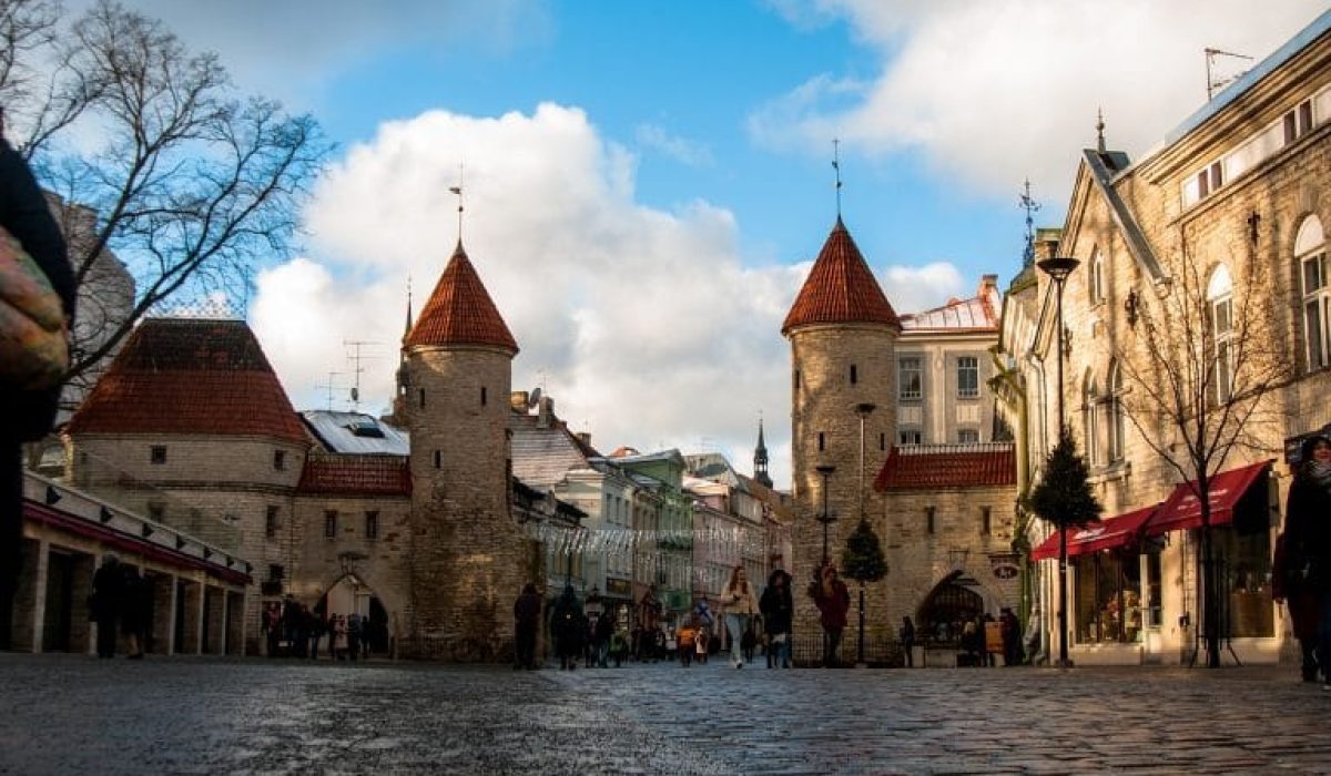 Viru Gate Tallinn Estonia retireon baby boomers budget travel