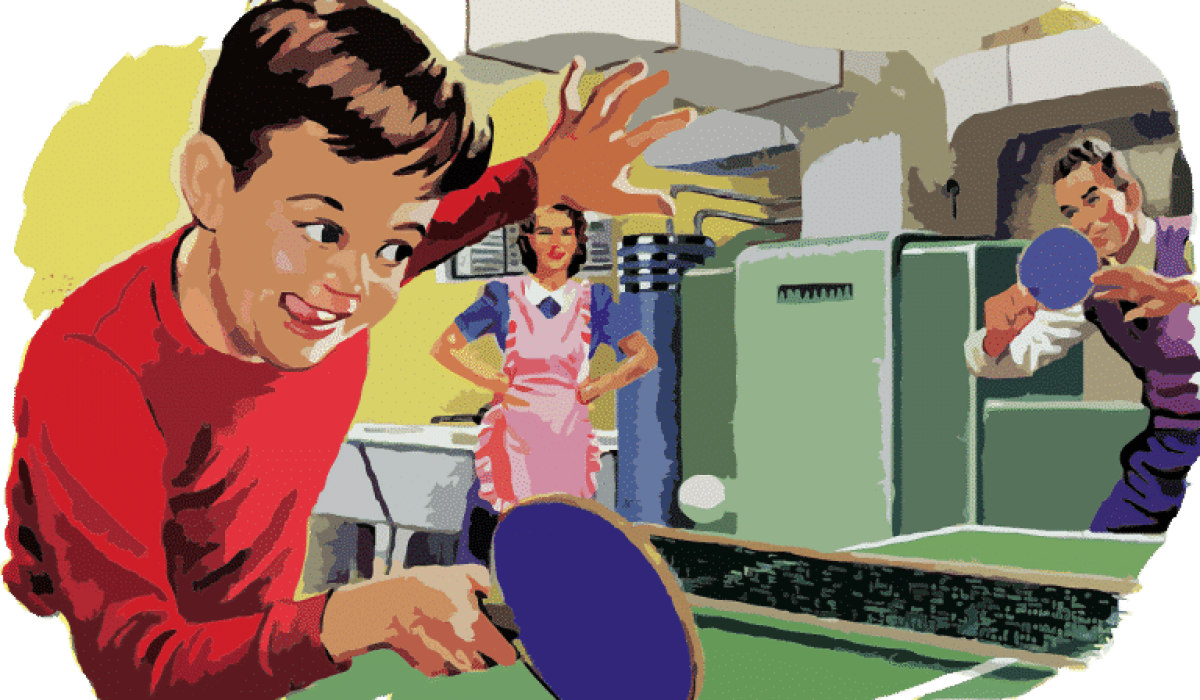ping pong for children retireon